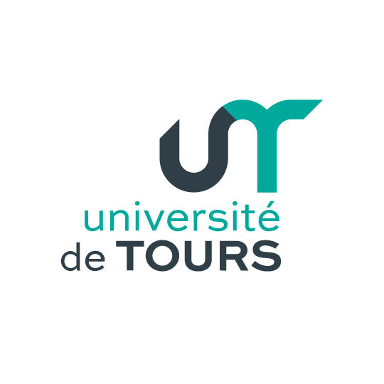 Logo de l'université de Tours court sur fond blanc